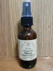 Colloidal Silver (Nano) Throat Spray 2 oz 10 ppm Glass The Elder Herb Shoppe