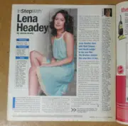 Parade Newspaper Magazine - Lena Headey - Terminator - Game of Thrones - 300