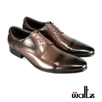 在飛比找momo購物網優惠-【Waltz】職人巧思 真皮紳士鞋 皮鞋(212658-23