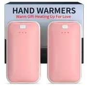 Hand Warmers Rechargeable, 2 Pack Electric Hand Warmer, Reusable Portable Poc...