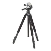 Slik Pro 700DX Professional Camera Tripod with 3-Way Pan/Tilt Head Titanium Legs