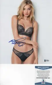 ROMEE STRIJD DUTCH 'VICTORIA'S SECRET' SUPERMODEL ULTRA-RARE SIGNED BECKETT