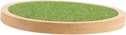 Totority Action Figure Display Base Grass Design Holder for Dolls and Collectibles Durable Wood Riser for Home Decor and Easy Installation for Jewelry and Storage