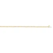 Luminesce Lab Grown 3 Carat Diamond Tennis Bracelet in 9ct Yellow Gold