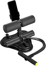 Gvblkq Sit up Bars Floor | Abs Workout Equipment with Suction Cup,Fitness Trainer Abs Master Portable Stable Assistant Device for Indoor Outdoor Travel Home Workout Women Waist Belly
