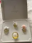 Nina Ricci Perfums Perfume Set of 4 Gift Box L'Air du Temps etc. New 2505M
