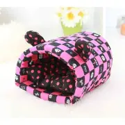 Pink Hedgie Cave Pouch for hedgehogs, mouse/mice, hamsters, sugar sliders