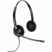 Poly EncorePro 520 Wired Over-the-head, On-ear Stereo Headset - Black - Binaural - Supra-aural - 20 Hz to 16 kHz