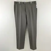 Brooks Brothers Madison Fit Pants Size 40 Mens 38X32 Wool Flat Front Dress Pant
