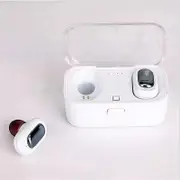 Mini TWS bluetooth 5.0 Earphone Binaural Wireless Stereo Earbuds Headphones With Charging Case WHITE COLOR