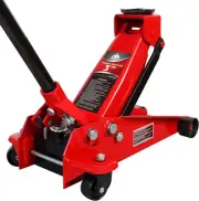 Floor Jack 3 Ton Capacity Fast Lift Service Jack Steel Heavy Duty Hydraulic Car