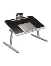 [SOGA] Small Laptop Portable Foldable Study Table 60X40cm in Black