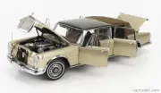 CMC MERCEDES 600 PULLMAN W100 LANDAULET CONVERTIBLE GOLD 1/18 MODEL CMC 217