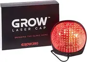 Grow Laser Cap 280 Medical Grade Laser Diodes for Hair Regrowth Men and Women, FDA cleared, At-Home Hair Loss Regrowth Device, Low Level Laser Therapy (LLT)