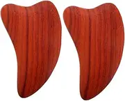 Beaupretty 2pcs Heart Shape Tool Elegant Massager for Body Face Scraping Massage Plate for Neck Back Boost Circulation Alleviate Fatigue present