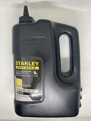 Stanley 47-828 Fatmax Permanent Black Marking Chalk Refill 2.2kg