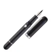 Narwhal Nautilus Fountain Pen in Mylandia Blue - 1.1mm Stub Nib - NEW in Box