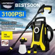 Bestsoon 3100 PSI High Pressure Washer Cleaner Electric Water Hose Gurney Pump