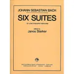 【599免運費】巴哈六首大提琴組曲 J. S. BACH SIX SUITES (美) 晨曦出版社 CX-5056