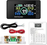 DEWIN Battery Monitor 12 V, LCD Display Battery Capacity Manager for Lithium Ion NI Battery DC 7.5 V-100 V 0-100 A
