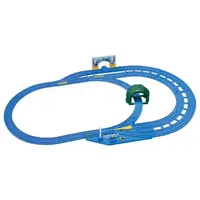 在飛比找momo購物網優惠-【TAKARA TOMY】PLARAIL 鐵道王國 單複線自