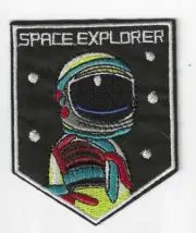 Embroidered Patch - Space Explorer - NEW Iron-on/Sew-on NASA (#17)