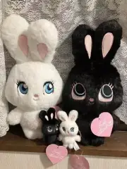 Foxy Illustrations Bunny Stuffed Mascot Set