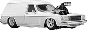 DDA HJ Holden Blown Panelvan 1:24 Scale Plastic Model Kit DDA515K
