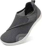 [JIASUQI] Men's Walking Shoes Wide Toe Sneakes with Arch Support House Shoes Slippers for Men
