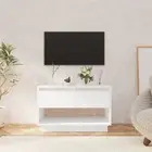 NNEVL TV Cabinet White 70x41x44 cm Chipboard