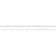 Silver 25cm Double Strand Anchor & Rope Anklet