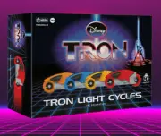 EAGLEMOSS Disney TRON Light Cycles 1st Gen 4-Pack Limited to 250 NEW IN-HAND