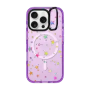 iPhone 16 Pro Impact Ring Stand Case MagSafe Compatible LUCKY STARS