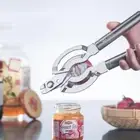 Anti-rust Adjustable Kitchen Tool Jar Lid Gripper Bottle Opener Can Opener