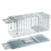 Foldable Live Animal Trap 13inch Possum Feral Cat Rabbit Bird Animal Dog Hare Fox Cage Live Humane Catch