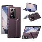 For Samsung Galaxy Z Fold 6/5/4/3 Case with Built-in Screen Protector + Stand