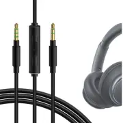 Geekria Audio Cable with Mic for Anker Soundcore SpaceOne Q45 Q35 Q20i (4 ft)
