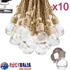 10X Car Empty Perfume Hanging Bottle Air Freshener Diffuser Gadget Ornament 10ML
