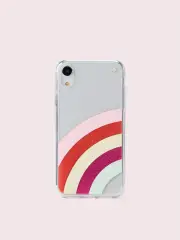glitter rainbow iphone xr case