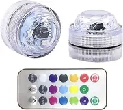 Atmosphere Led Lights for Car, Color Change Ambient Lighting Car Footlights, Remote Control, Automotive Atmosphere Lights for Car Interior & Exterior