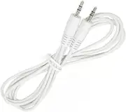 3.5mm Male to Male Stereo Audio Cable 3ft/1m, 3.5mm Male to Male Extension Stereo Audio Aux Jack to Jack Cable for Headphone Car MP3 Player Home Stereo Speaker Tablet (White)