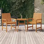 Side Table 45x45x60 cm Solid Wood Acacia vidaXL