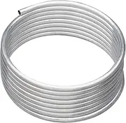 3/8 Oil Lines Hose,Aluminium Coiled Tubing Hard Tube | Refrigeration Tubing Automotive Oil Pipe 25 Feet Roll 3003 Grade Aluminium Tubing Lines