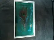 Peacock Feather Tray