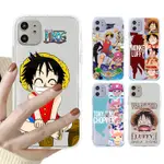 適用於 IPHONE 12 13 PRO PROMAX JUMP COMICS LUFFY 透明外殼適用於 APPLE