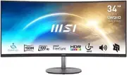 PRO MP341CQ 34 UltraWide Business Monitor WUQHD 3440x1440 1500R Curved IPS Frame