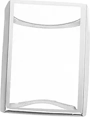 Protective Watch Cover for Full Screen Plating Case Durable TPU Material Easy Installation Scratch Resistant Design Silver