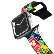 Apple Watch Series 4-6, SE (40mm) Impact Band BREAD18 STICKER BAND BY ZIZONE