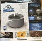 Ninja Foodi NeverStick C30480 Premium 8 Qt. Gray Stock Pot W/ Glass Lid Boxed