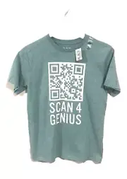 Children Please T-shirt QR Code scan 4 genius Size L kids